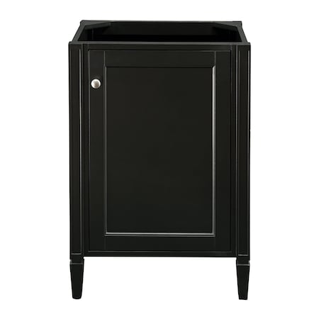 James Martin Vanities Britannia 24in Single Vanity Cabinet, Black Onyx E652-V24-BKO